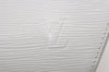 Authentic Louis Vuitton Epi Saint Jacques Shoulder Bag White M50045 LV 3615I