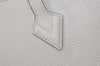 Authentic Louis Vuitton Epi Saint Jacques Shoulder Bag White M50045 LV 3615I