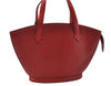Authentic Louis Vuitton Epi Saint Jacques Hand Bag Red M52277 LV 3619I