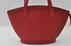 Authentic Louis Vuitton Epi Saint Jacques Hand Bag Red M52277 LV 3619I