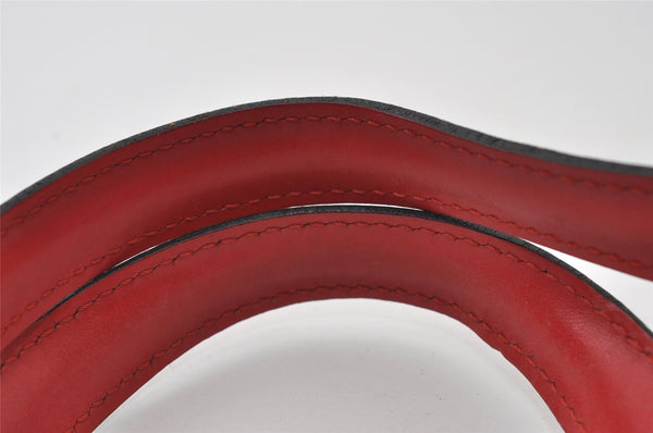 Authentic Louis Vuitton Epi Saint Jacques Hand Bag Red M52277 LV 3619I