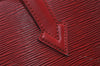 Authentic Louis Vuitton Epi Saint Jacques Hand Bag Red M52277 LV 3619I