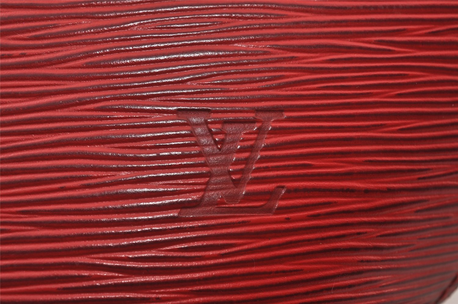 Authentic Louis Vuitton Epi Saint Jacques Hand Bag Red M52277 LV 3619I