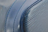 Authentic Louis Vuitton Epi Noe Shoulder Drawstring Bag Blue M44005 LV 3622I