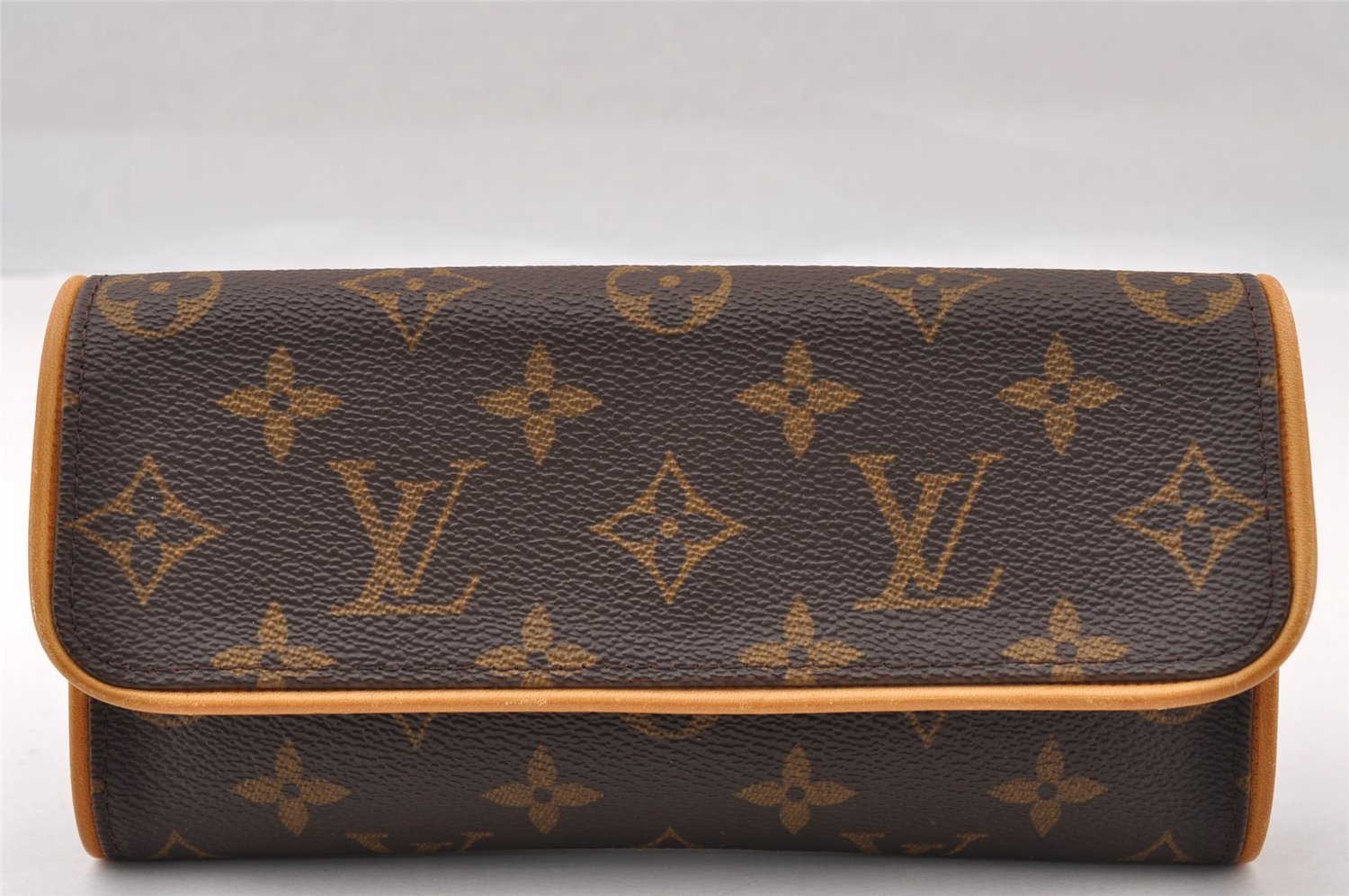 Authentic Louis Vuitton Monogram Pochette Twin PM Shoulder Bag M51854 LV 3624I