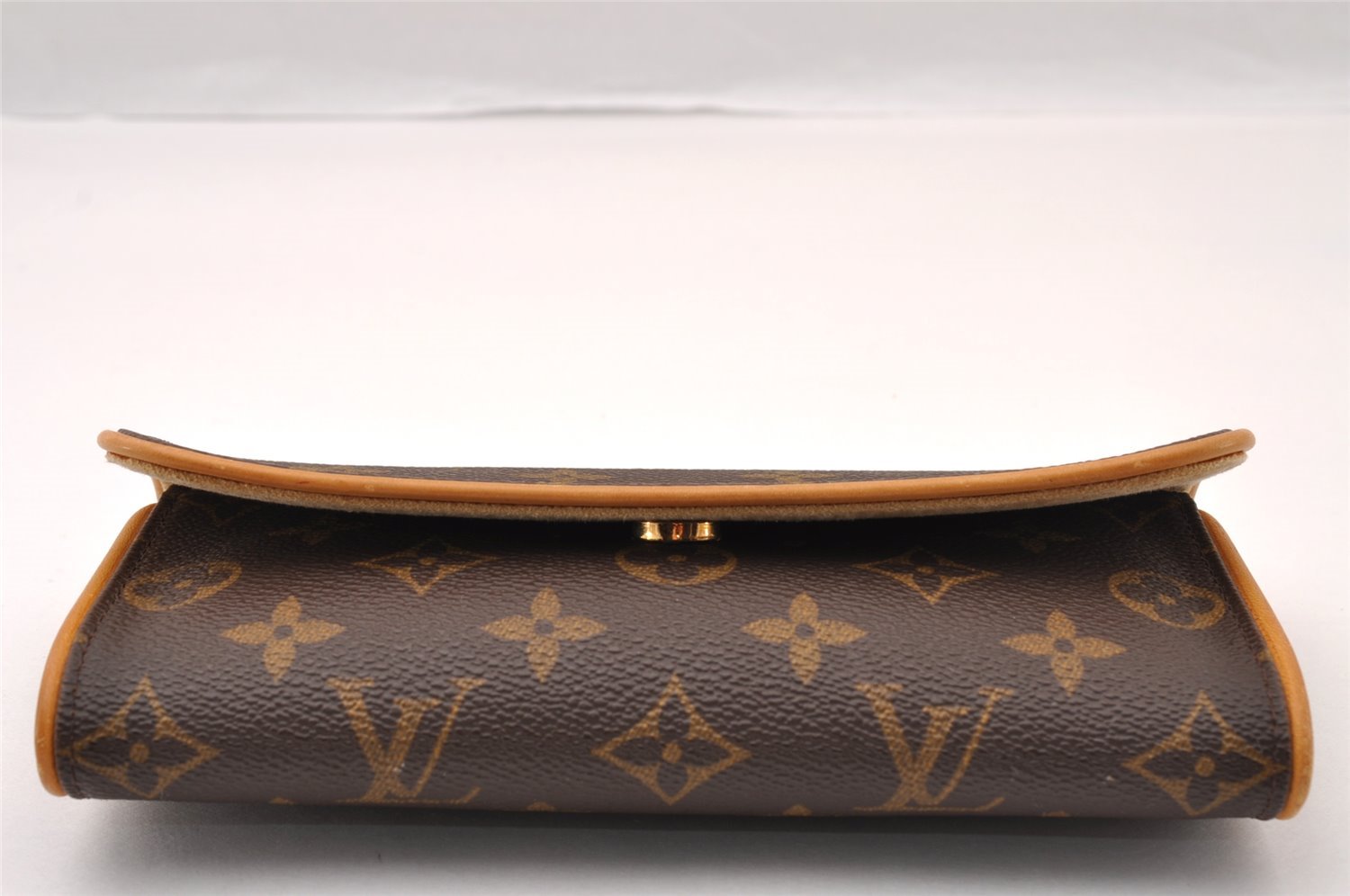 Authentic Louis Vuitton Monogram Pochette Twin PM Shoulder Bag M51854 LV 3624I
