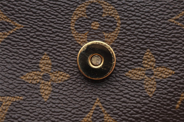 Authentic Louis Vuitton Monogram Pochette Twin PM Shoulder Bag M51854 LV 3624I