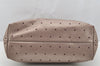 Authentic FENDI Vintage Leather Shoulder Tote Bag Pink 3625I
