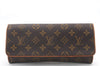 Authentic LOUIS VUITTON Monogram Pochette Twin GM Shoulder Pouch M51852 LV 3626C