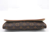 Authentic LOUIS VUITTON Monogram Pochette Twin GM Shoulder Pouch M51852 LV 3626C