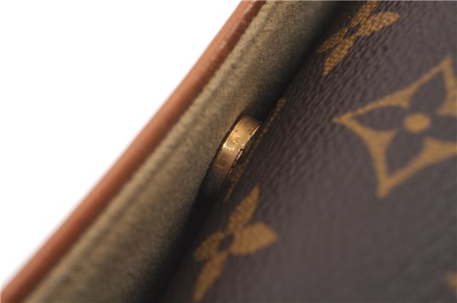 Authentic LOUIS VUITTON Monogram Pochette Twin GM Shoulder Pouch M51852 LV 3626C