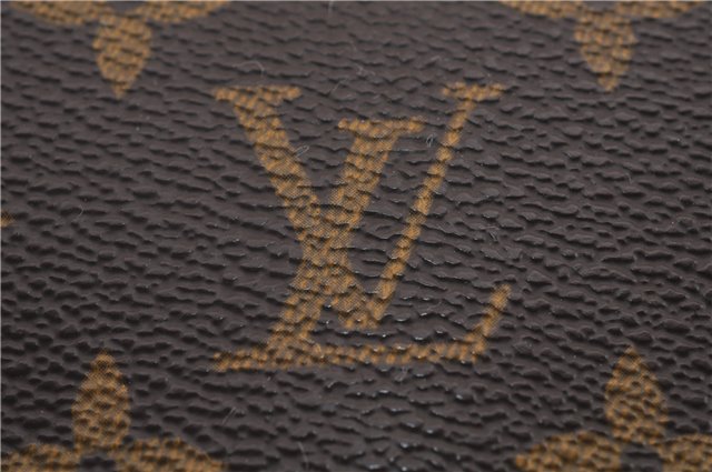 Authentic LOUIS VUITTON Monogram Pochette Twin GM Shoulder Pouch M51852 LV 3626C