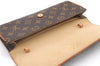 Authentic LOUIS VUITTON Monogram Pochette Twin GM Shoulder Pouch M51852 LV 3626C