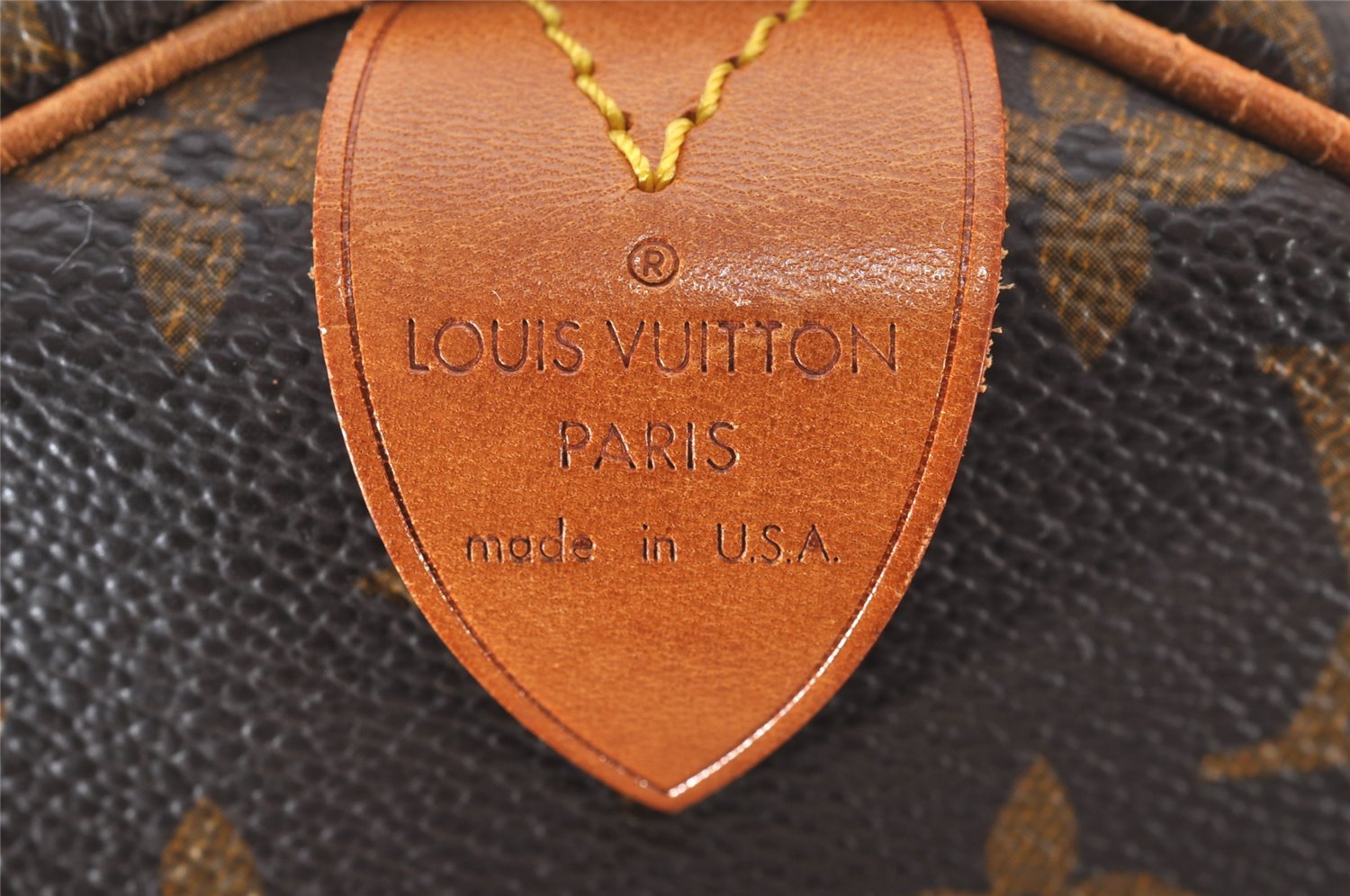 Authentic Louis Vuitton Monogram Speedy 30 Hand Boston Bag M41526 LV 3627I
