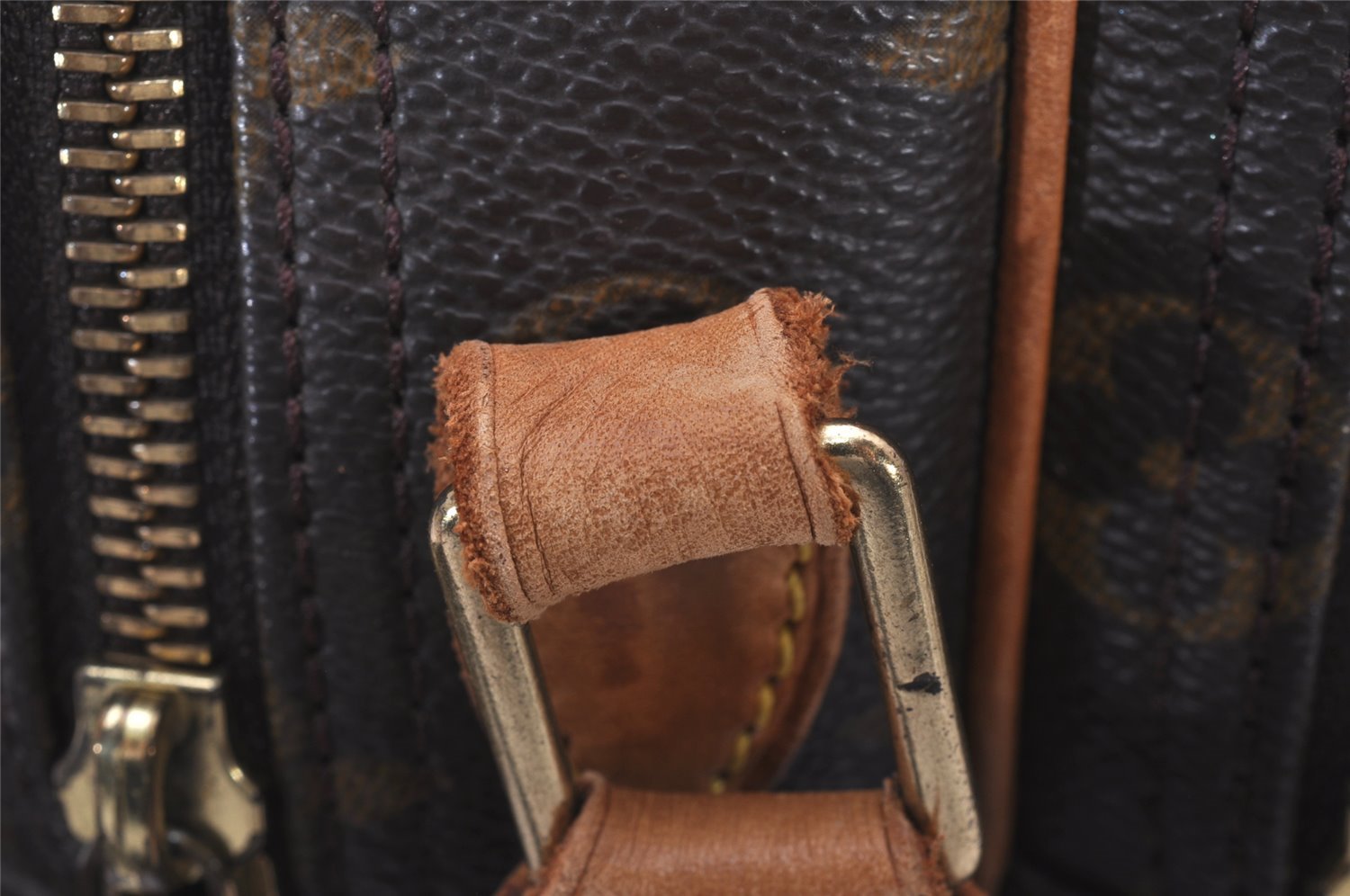 Authentic Louis Vuitton Monogram Reporter PM Shoulder Cross Bag M45254 LV 3628I