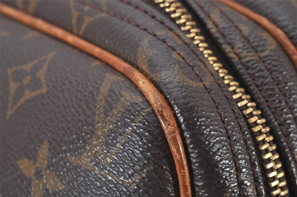 Authentic Louis Vuitton Monogram Reporter PM Shoulder Cross Bag M45254 LV 3628I