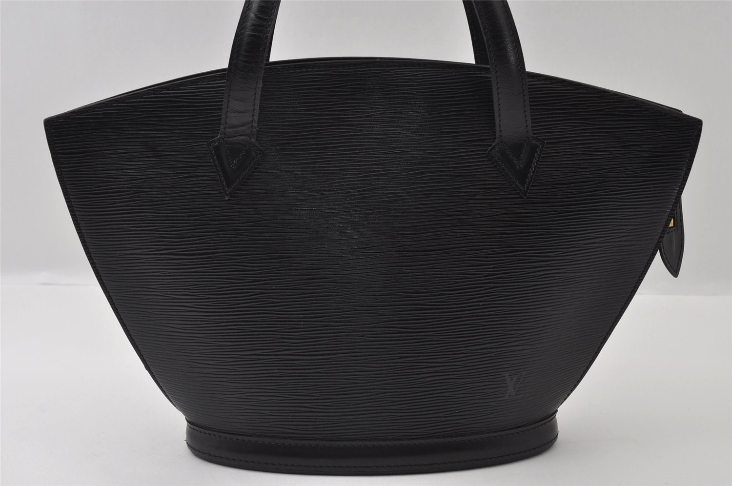 Authentic Louis Vuitton Epi Saint Jacques Hand Bag Black M52272 LV 3631I