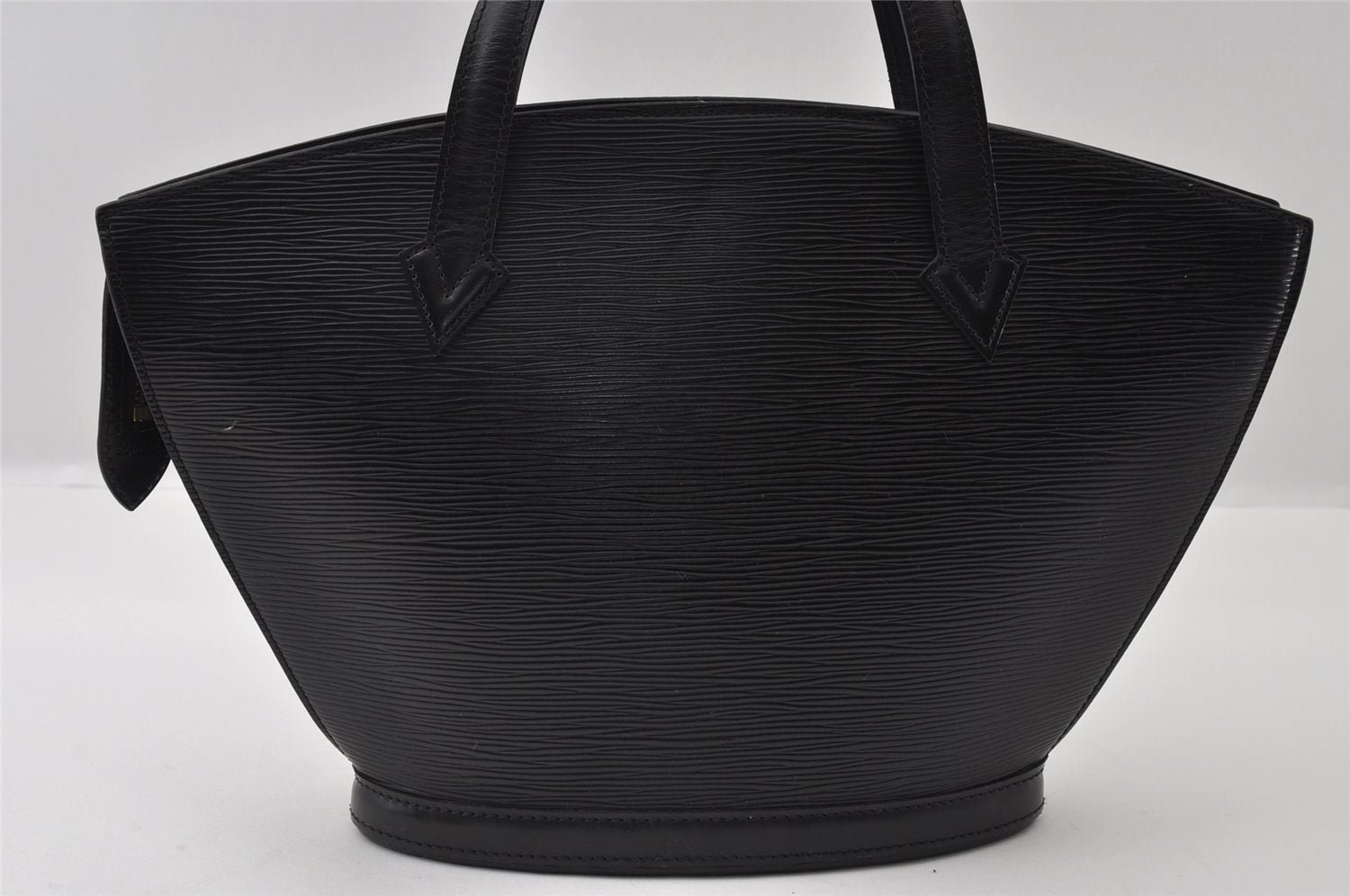 Authentic Louis Vuitton Epi Saint Jacques Hand Bag Black M52272 LV 3631I