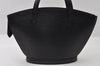 Authentic Louis Vuitton Epi Saint Jacques Hand Bag Black M52272 LV 3631I