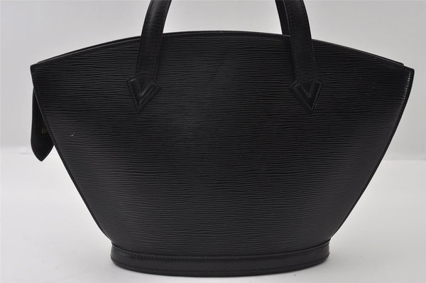 Authentic Louis Vuitton Epi Saint Jacques Hand Bag Black M52272 LV 3631I