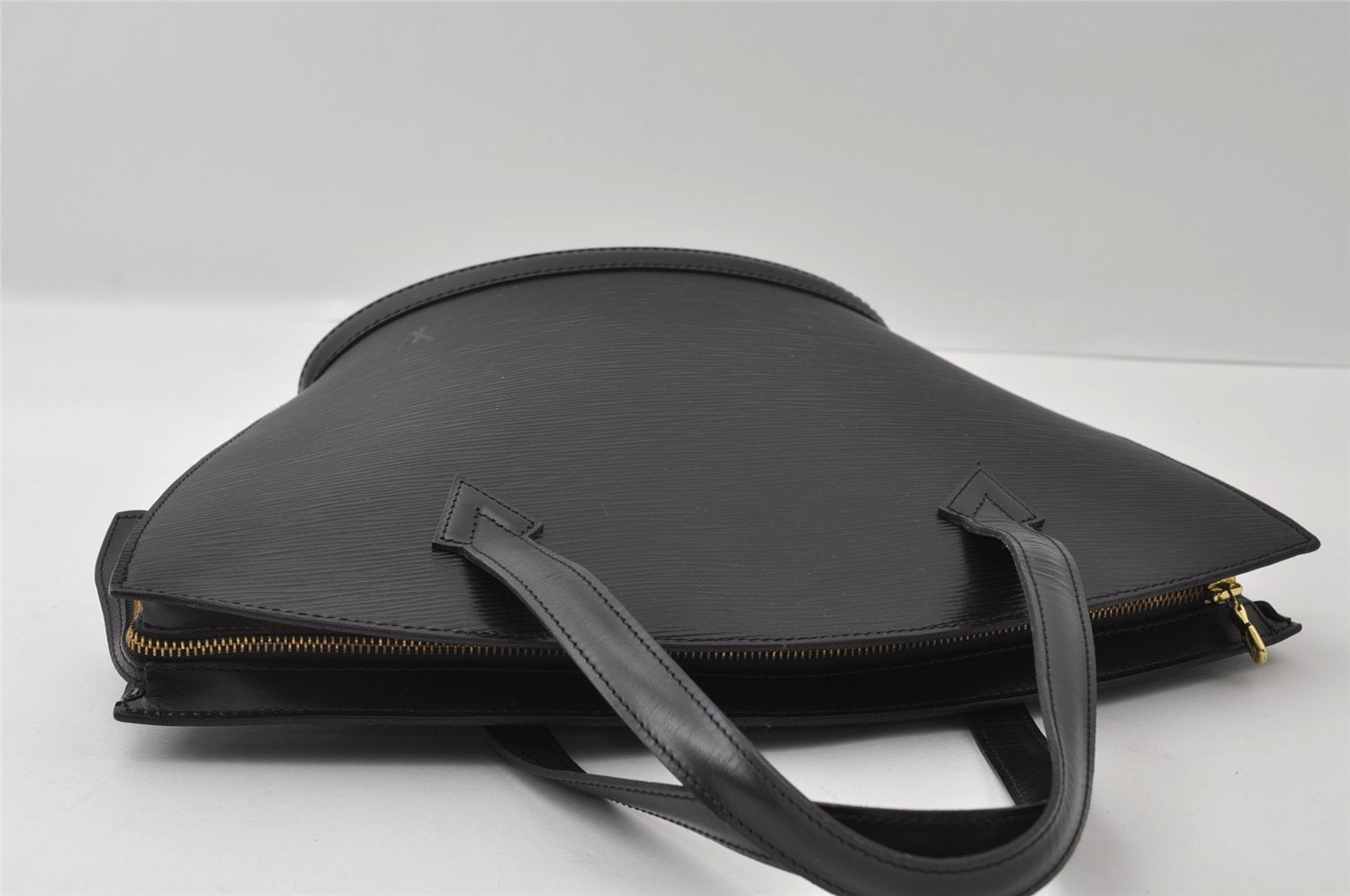 Authentic Louis Vuitton Epi Saint Jacques Hand Bag Black M52272 LV 3631I