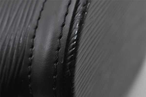 Authentic Louis Vuitton Epi Saint Jacques Hand Bag Black M52272 LV 3631I