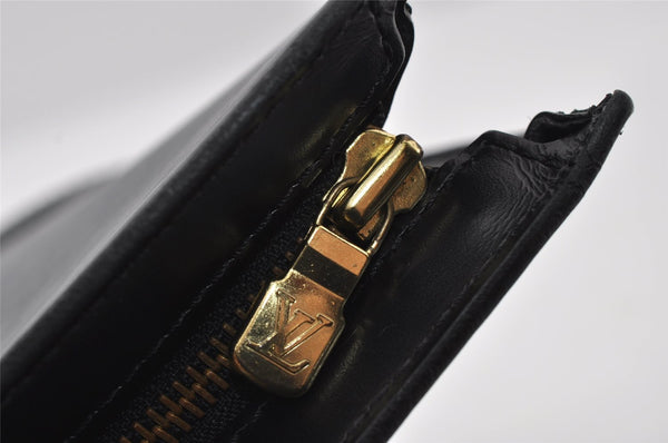 Authentic Louis Vuitton Epi Saint Jacques Hand Bag Black M52272 LV 3631I