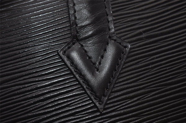 Authentic Louis Vuitton Epi Saint Jacques Hand Bag Black M52272 LV 3631I