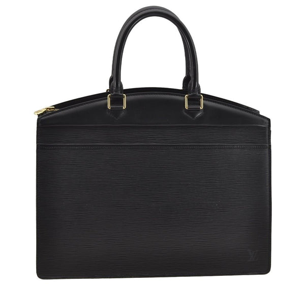 Authentic Louis Vuitton Epi Riviera Hand Bag Black M48182 LV Junk 3632I
