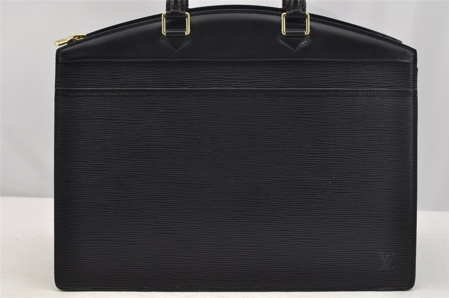 Authentic Louis Vuitton Epi Riviera Hand Bag Black M48182 LV Junk 3632I