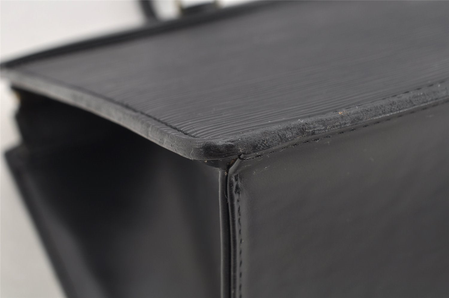 Authentic Louis Vuitton Epi Riviera Hand Bag Black M48182 LV Junk 3632I