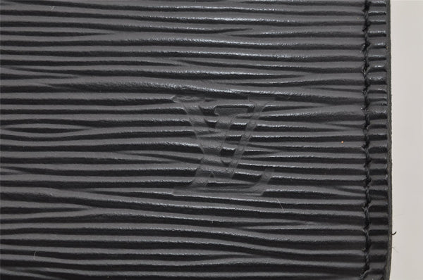 Authentic Louis Vuitton Epi Riviera Hand Bag Black M48182 LV Junk 3632I