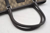 Authentic GUCCI Vintage Shoulder Hand Tote Bag GG PVC Leather 114595 Brown 3634I