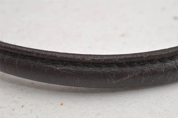 Authentic GUCCI Vintage Shoulder Hand Tote Bag GG PVC Leather 114595 Brown 3634I