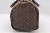 Auth LOUIS VUITTON Monogram Mini Lin Speedy 30 Hand Bag Brown M95224 LV 3635C