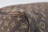 Auth LOUIS VUITTON Monogram Mini Lin Speedy 30 Hand Bag Brown M95224 LV 3635C