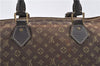 Auth LOUIS VUITTON Monogram Mini Lin Speedy 30 Hand Bag Brown M95224 LV 3635C