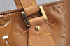 Authentic Louis Vuitton Vernis Houston Shoulder Hand Bag Brown M91122 LV 3635I