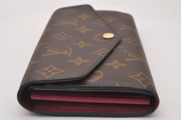 Authentic Louis Vuitton Monogram Portefeuille Sarah Long Wallet M62234 LV 3642I