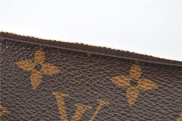 Authentic Louis Vuitton Monogram Pochette Cles Coin Purse Case M62650 Box 3643F