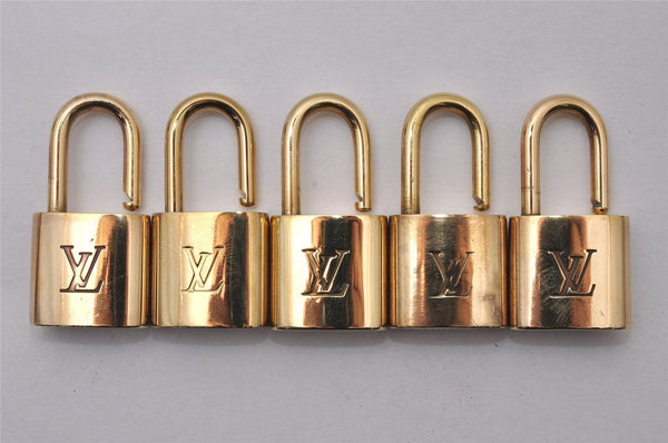 Authentic Louis Vuitton Padlock Gold 10Set LV 3643I