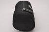 Authentic PRADA Vintage Nylon Tessuto Saffiano Leather Pouch Purse Black 3644I