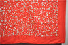 Authentic HERMES Carre 90 Scarf "Red berries" Silk Red 3646E