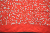 Authentic HERMES Carre 90 Scarf "Red berries" Silk Red 3646E