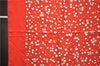 Authentic HERMES Carre 90 Scarf "Red berries" Silk Red 3646E