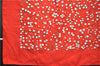 Authentic HERMES Carre 90 Scarf "Red berries" Silk Red 3646E