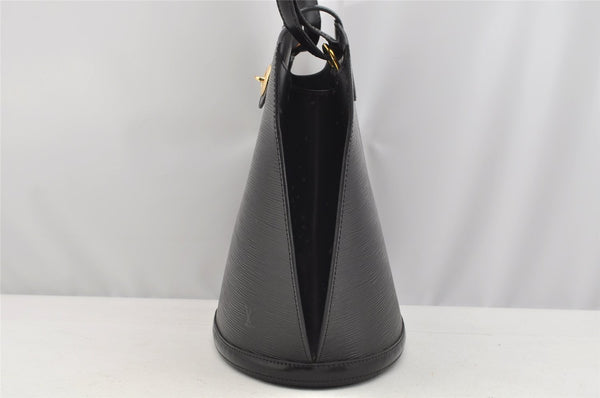 Authentic Louis Vuitton Epi Cluny Shoulder Bag Purse Black M52252 LV 3646I