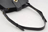 Authentic Louis Vuitton Epi Cluny Shoulder Bag Purse Black M52252 LV 3646I