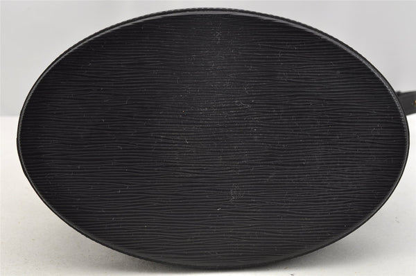 Authentic Louis Vuitton Epi Cluny Shoulder Bag Purse Black M52252 LV 3646I