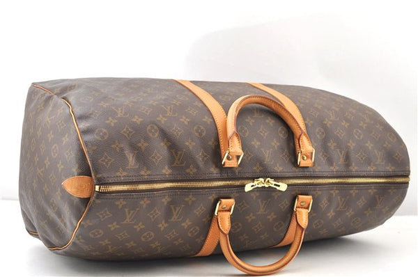 Authentic Louis Vuitton Monogram Keepall 60 Travel Boston Bag M41422 LV 3648F